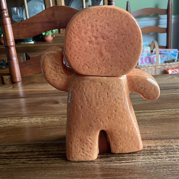 Vintage Large Gingerbread Man Cookie Jar - Picture 6 of 13